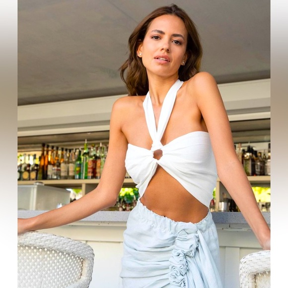 MSRP$ 385 Casa Blanca Tulum Skirt size Size L - Picture 7 of 7